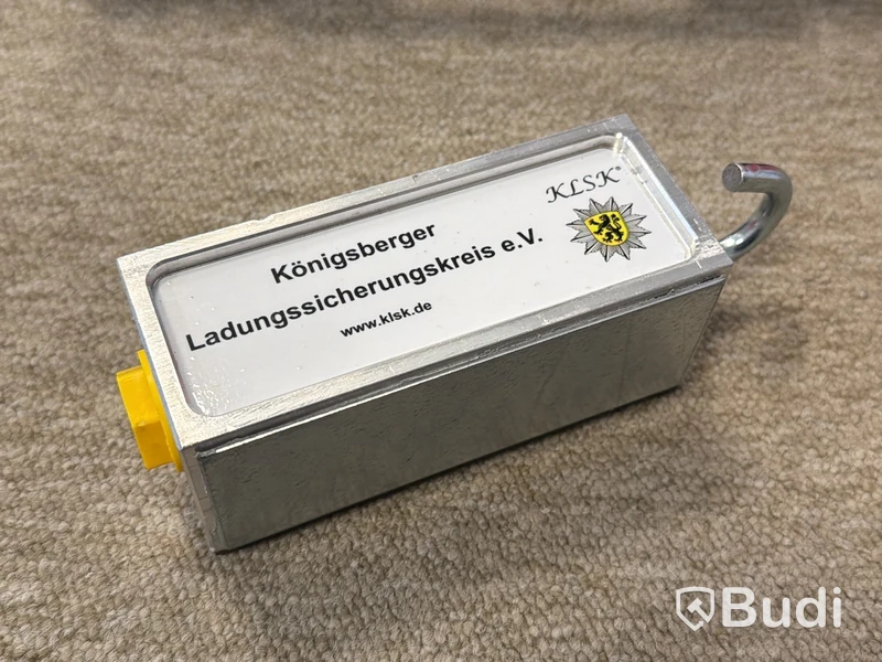 Friktionsblock, Königsberger Reibwertermittlungsklotz med tillbehör