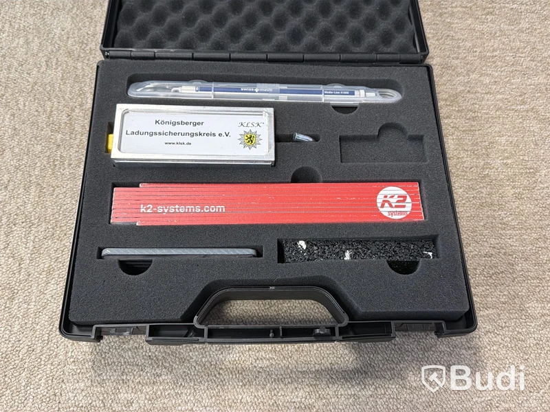 Friktionsblock, Königsberger Reibwertermittlungsklotz med tillbehör