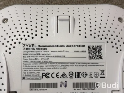2 st Zyxel NWA110AX accesspunkter