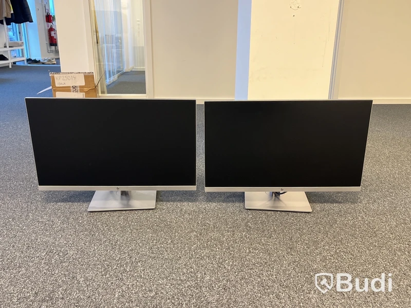 2 st skärmar 27", HP EliteDisplay E273q