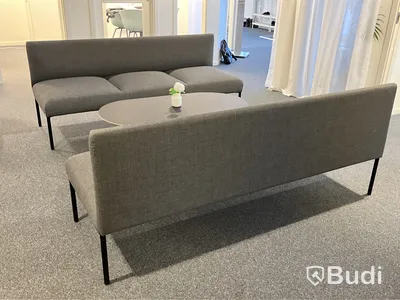 2 st soffor Martela samt bord Muuto
