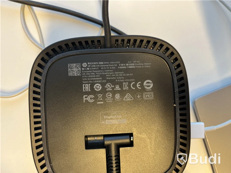 2 st skärmar 27" HP EliteDisplay E273q samt HP dockstation