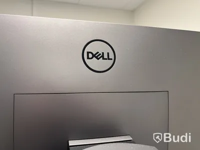 Välvd skärm, 49", Dell U4919DW samt HP dockningsstation