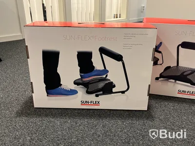 2 st Fotstöd, Sun-Flex, footrest