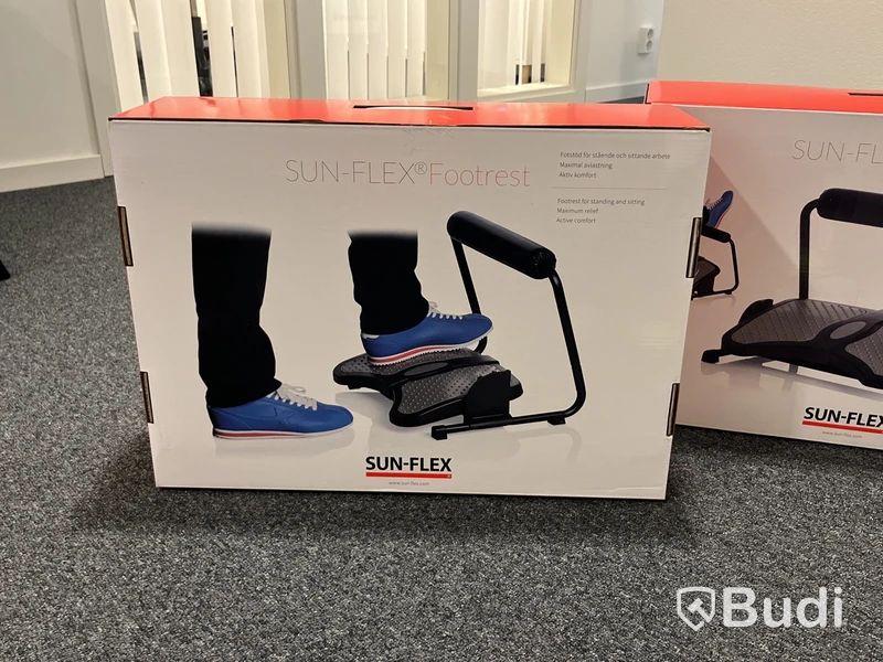 2 st Fotstöd, Sun-Flex, footrest