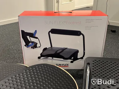 SUN-FLEX/ Nedis fotstöd samt två balansplattor
