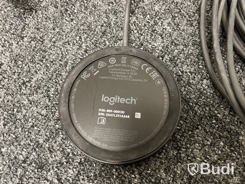 MeetUp konferenssystem, Logitech, svart