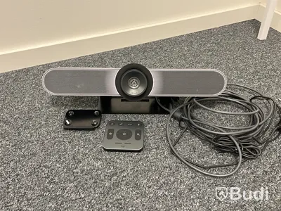 Konferenskamera, Logitech, MeetUp, svart