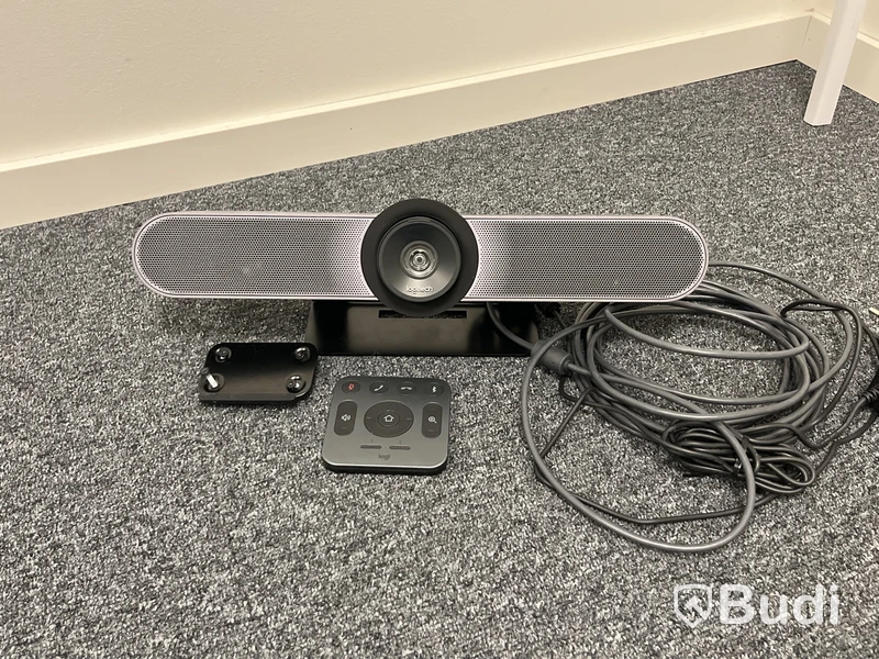 Konferenskamera, Logitech, MeetUp, svart