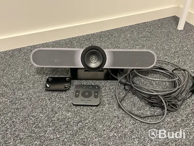 Konferenskamera, Logitech, MeetUp, svart