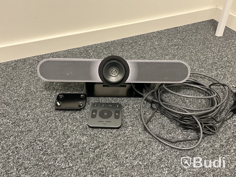 Konferenskamera, Logitech, MeetUp, svart