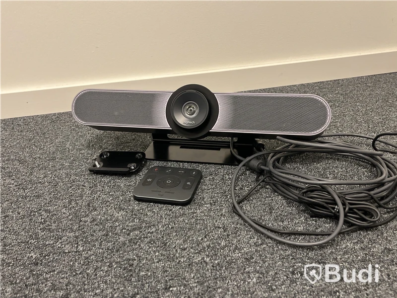 Konferenskamera, Logitech, MeetUp, svart
