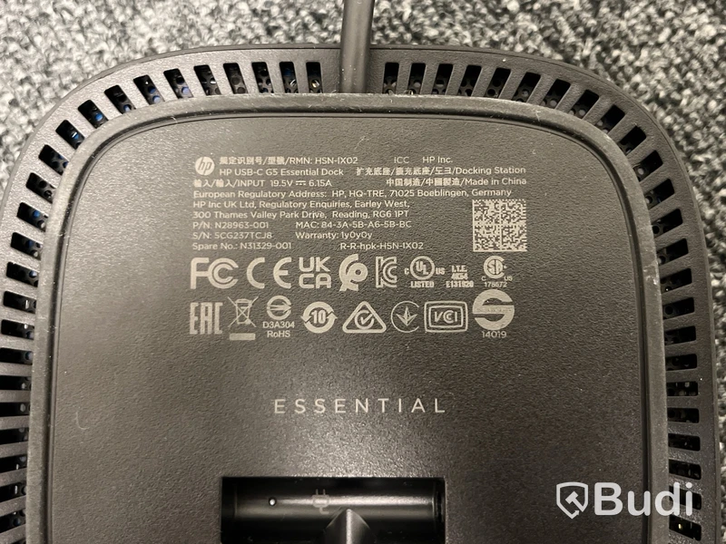 Dockingstation, HP, USB-C G5 Essential