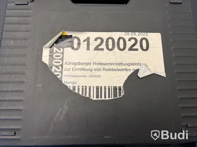 Friktionsblock Königsberger Reibwertmessungsklotz