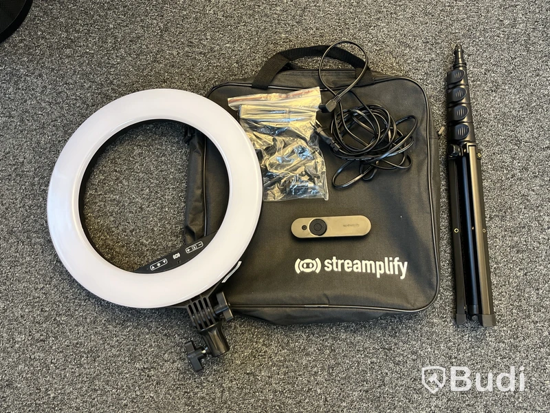 Ringljus Streamplify Light 14, fjärrkontroll