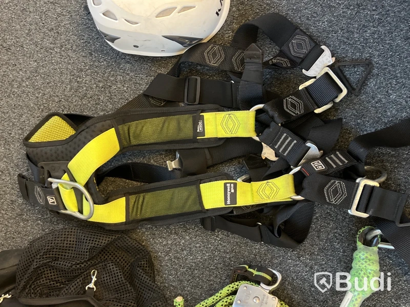 Fallskyddsutrustning Miller H500, hjälm KASK