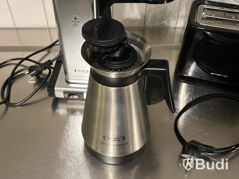 Kaffebryggare, Moccamaster samt vattenkokare och brödrost