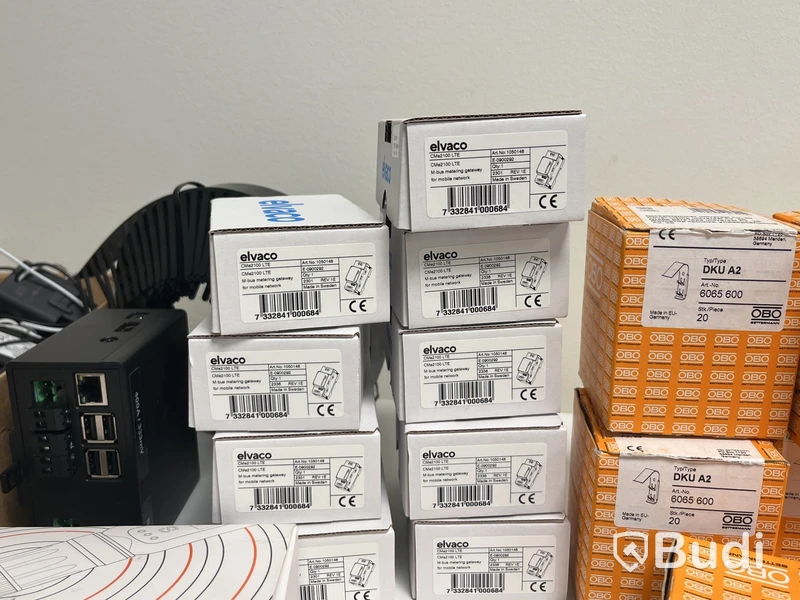 Diverse solcellsutrustning, ABB, elvaco, MGate
