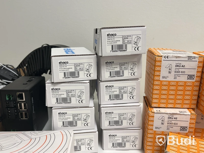 Diverse solcellsutrustning, ABB, elvaco, MGate