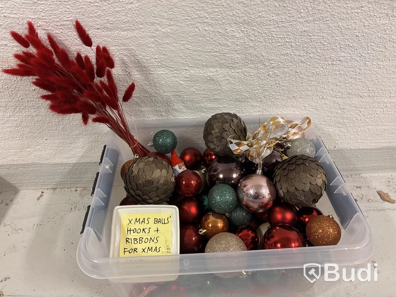 Diverse Julgransdekorationer