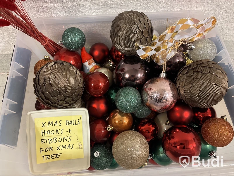 Diverse Julgransdekorationer
