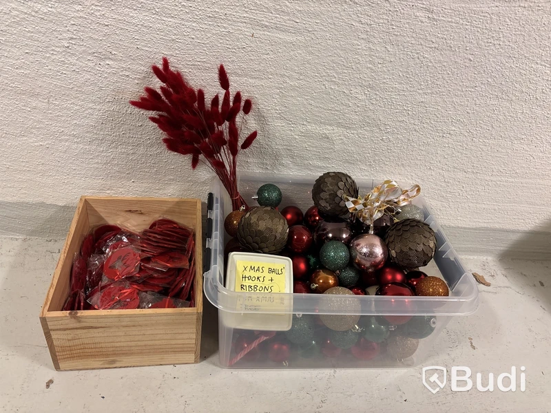 Diverse Julgransdekorationer