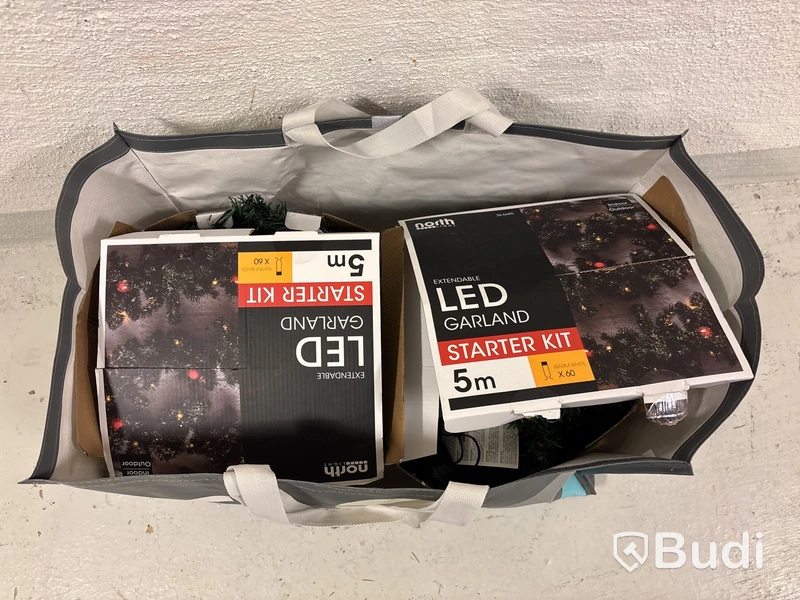 2st LED Girlanger North, 5m