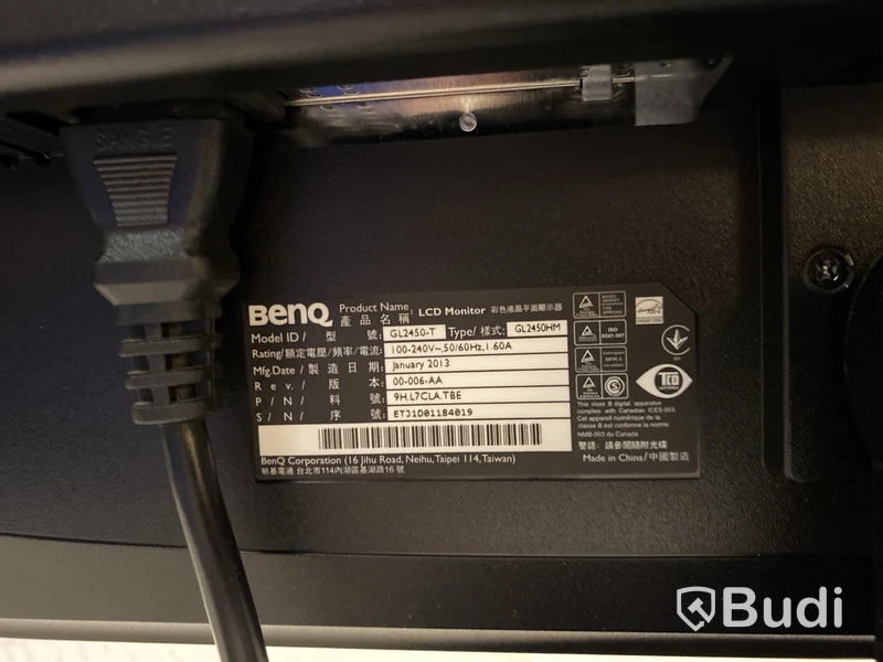Datorskärm Benq, GL2450