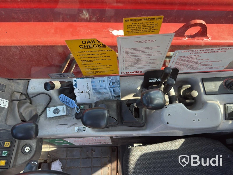 Teleskoplastare Manitou MT 1030S | gafflar & skopa | 2003