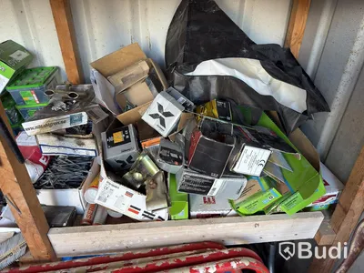 8-foot site container with contents