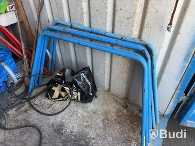 8-foot site container with contents