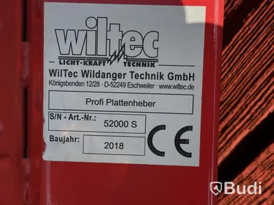 Skivlyft Wiltec Profi