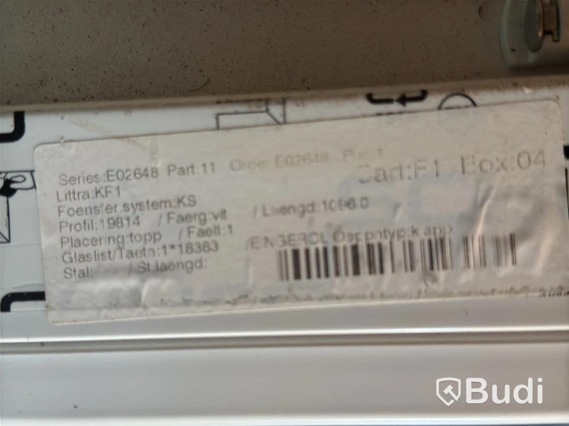 5 st öppningsbara plastfönster Schuco