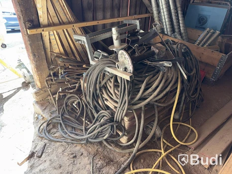 Parti kabel, kopparrör & metallskrot