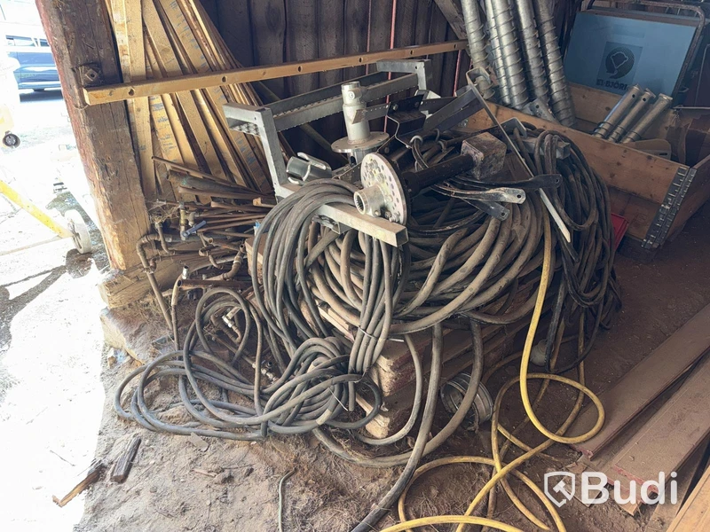 Parti kabel, kopparrör & metallskrot
