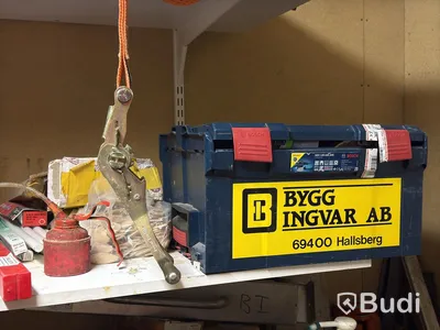 Verktygsförråd med allt innehåll
