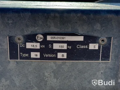 Biltransporttrailer Brenderup AT2000TB | 1990 kg | 2018
