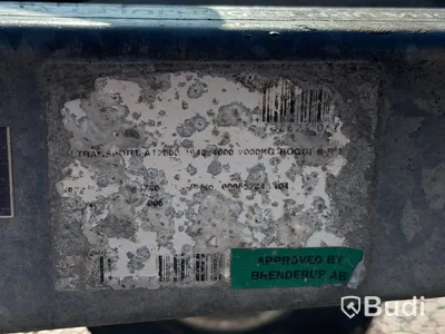 Biltransporttrailer Brenderup AT2000TB | 1990 kg | 2018