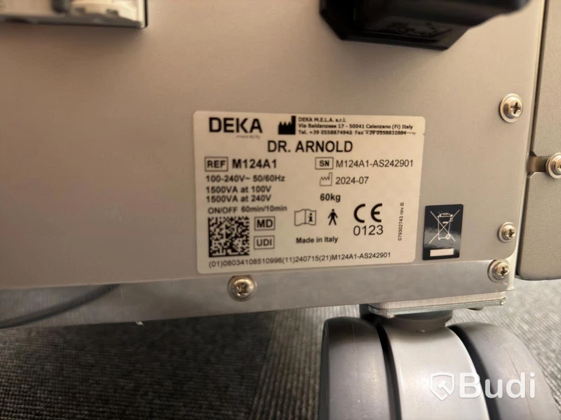 Inkontinensstol DEKA Dr. Arnold | Magnetterapi | Komplett system | 2024