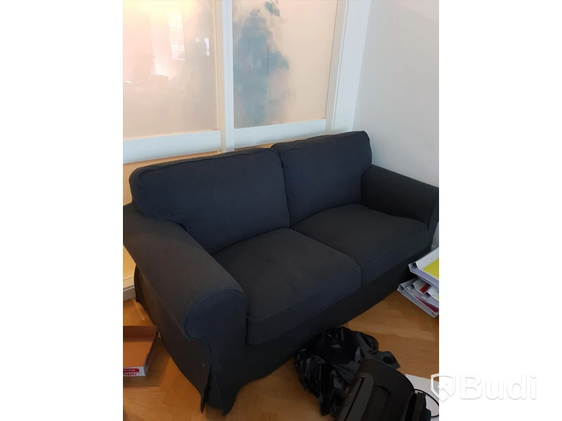 2 sits soffa mörk grafitgrå L1750 x D850mm