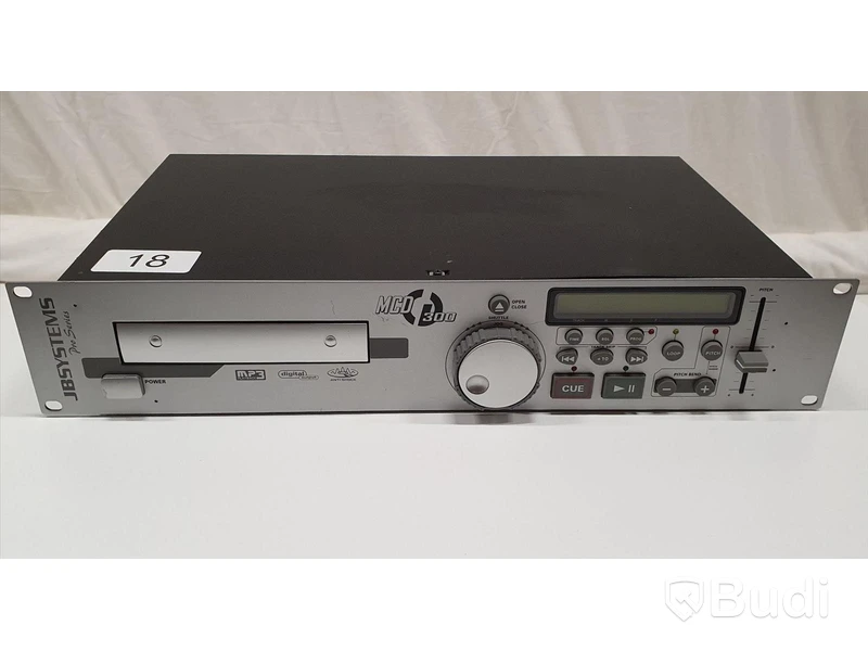 1st JB Systems MCD300 - CD Spelare