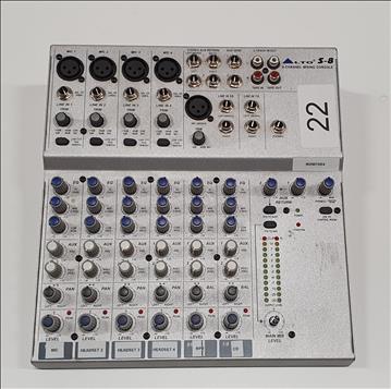1st ALTO S8 – Mixer