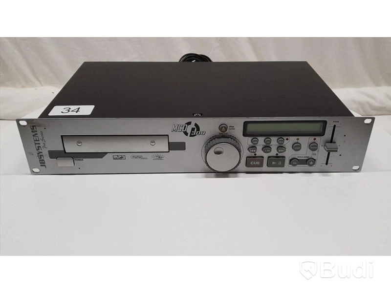 1st JB Systems MCD300 - CD Spelare