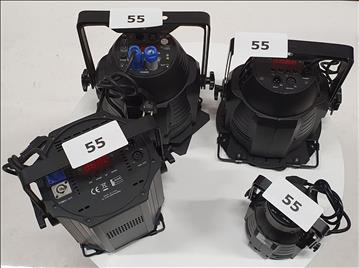 4st LED armaturer (Endast demotestade)