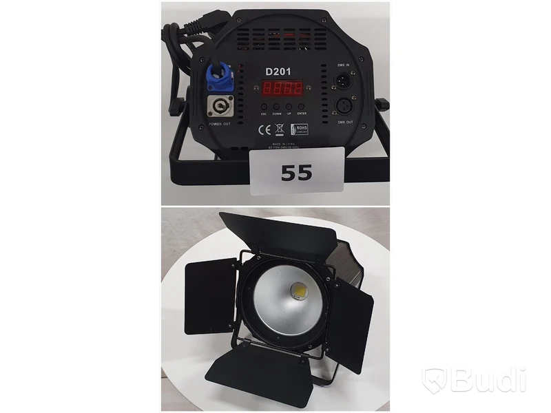 4st LED armaturer (Endast demotestade)