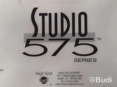 4st Vita HighEndSystems Studiospot 575 100mm lins.