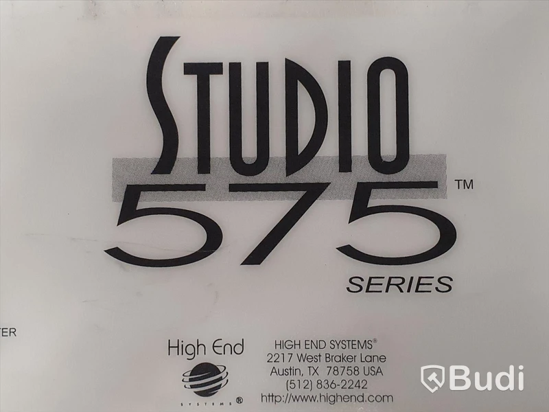 4st Vita HighEndSystems Studiospot 575 100mm lins.
