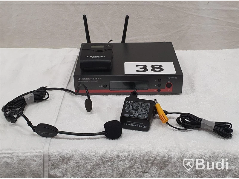 Sennheiser ew100 G3 - Med sändare, ME 3-ew headset & antenner.