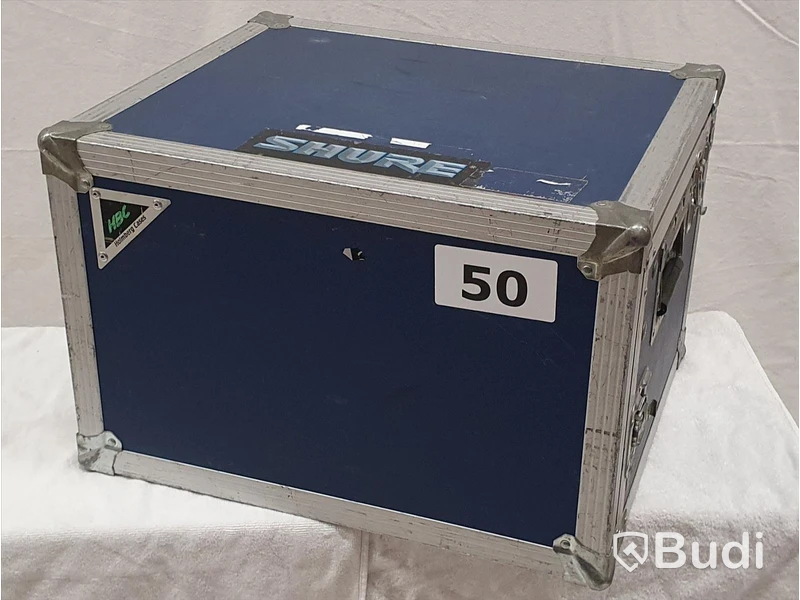 Holmberg HBC Flightcase med dubbla rackskenor.
