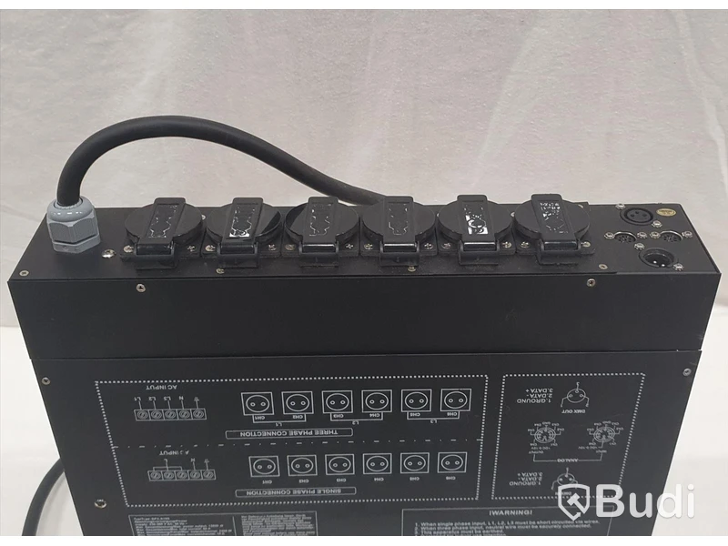 Eurolite DPX-610S DMX - 6 kanals dimmerpack.